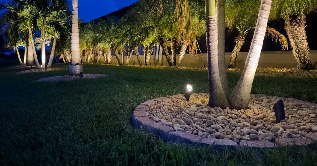 landscape lighting design and outdoor lighting repair specialists