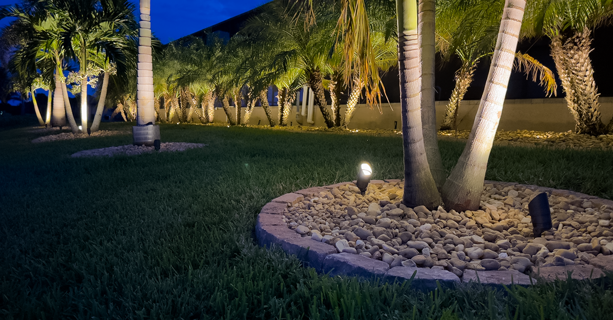 landscape lighting design and outdoor lighting repair specialists